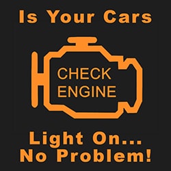 Cash for Cars with check engine light on