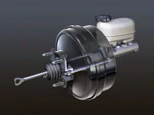 brake booster and master cylinder diagram