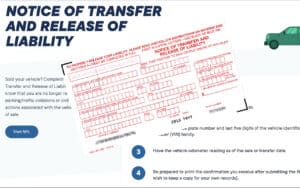 California NRL Notice of Transfer Release of Liability