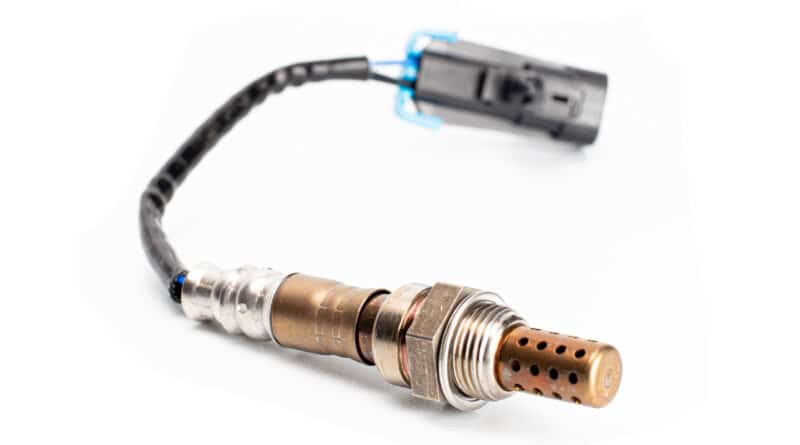 picture of a cars oxygen sensor