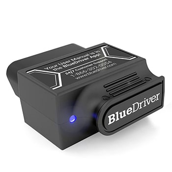 Bluetooth wireless OBD2 tool for scanning check engine light codes